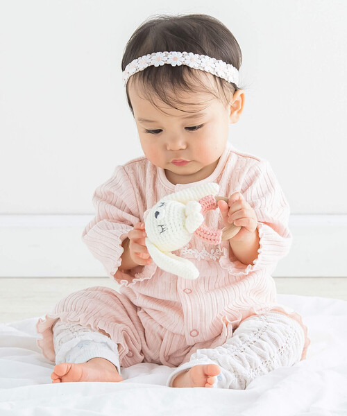 SLAP SLIP BABY（スラップスリップベビー）の「アニマルモチーフウサギクジラ恐竜クマ歯がためベビー（ベビーギフト・キッズ・ブルー/ブラウン/グリーン/オフホワイト・FREE）」の7枚目の写真