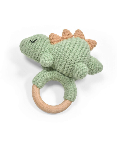 SLAP SLIP BABY（スラップスリップベビー）の「アニマルモチーフウサギクジラ恐竜クマ歯がためベビー（ベビーギフト・キッズ・ブルー/ブラウン/グリーン/オフホワイト・FREE）」の10枚目の写真