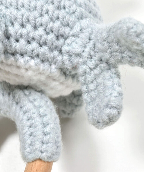 SLAP SLIP BABY（スラップスリップベビー）の「アニマルモチーフウサギクジラ恐竜クマ歯がためベビー（ベビーギフト・キッズ・ブルー/ブラウン/グリーン/オフホワイト・FREE）」の16枚目の写真