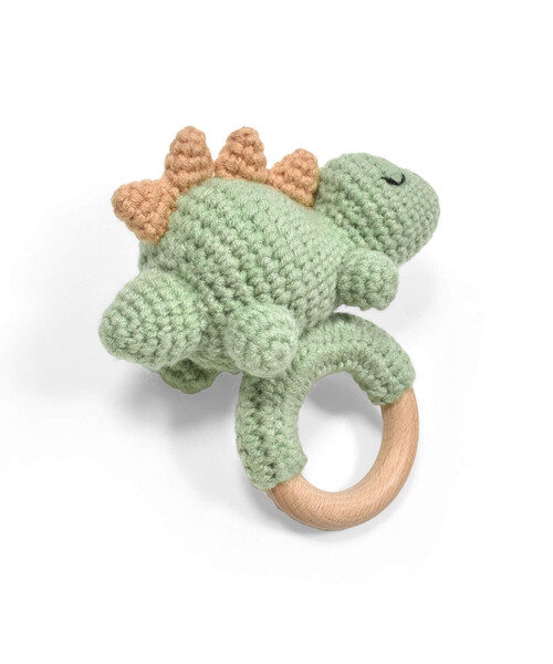 SLAP SLIP BABY（スラップスリップベビー）の「アニマルモチーフウサギクジラ恐竜クマ歯がためベビー（ベビーギフト・キッズ・ブルー/ブラウン/グリーン/オフホワイト・FREE）」の20枚目の写真