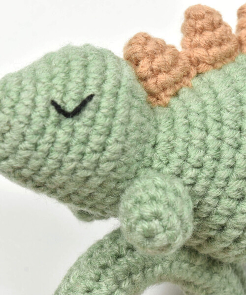 SLAP SLIP BABY（スラップスリップベビー）の「アニマルモチーフウサギクジラ恐竜クマ歯がためベビー（ベビーギフト・キッズ・ブルー/ブラウン/グリーン/オフホワイト・FREE）」の21枚目の写真