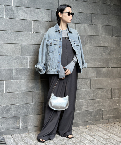 Johnbull（ジョンブル）の「【JOHNBULL/ジョンブル】デニムジャケット（デニムジャケット・レディース・サックスブルー・FREE）」の9枚目の写真