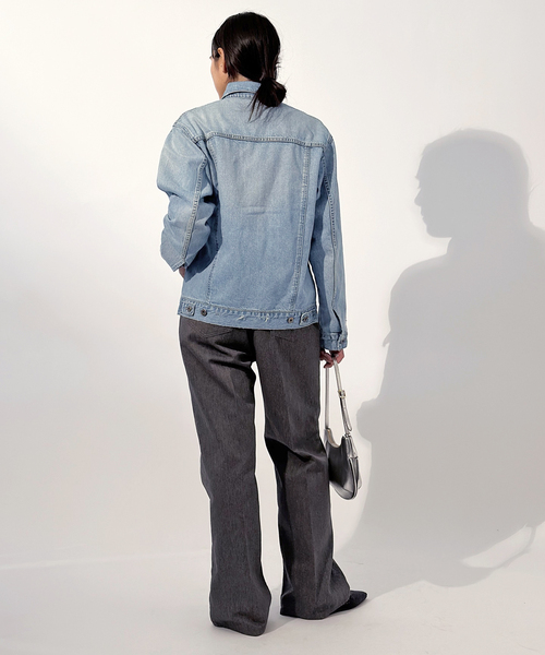 Johnbull（ジョンブル）の「【JOHNBULL/ジョンブル】デニムジャケット（デニムジャケット・レディース・サックスブルー・FREE）」の15枚目の写真