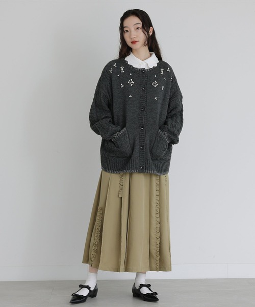 タグ付き新品未着用】 somari ソマリ スカート 装飾スカート