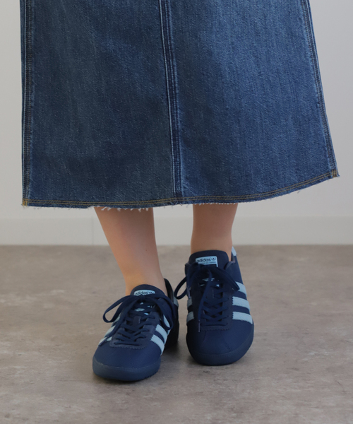 U by SPICK&SPAN(ユーバイスピックアンドスパン)の「【adidas/アディダス】 BERMUDA(スニーカー・レディース・ネイビー/ブラウン・23cm/24cm/25cm)」の4枚目の写真