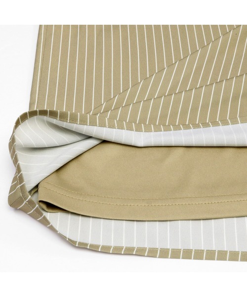 TOKYO SHIRTS（トウキョウシャツ）の「ネックギャザー長袖ブラウス 前後2way（Tシャツ/カットソー・レディース・ブルー系その他/モカ・L/M）」の6枚目の写真