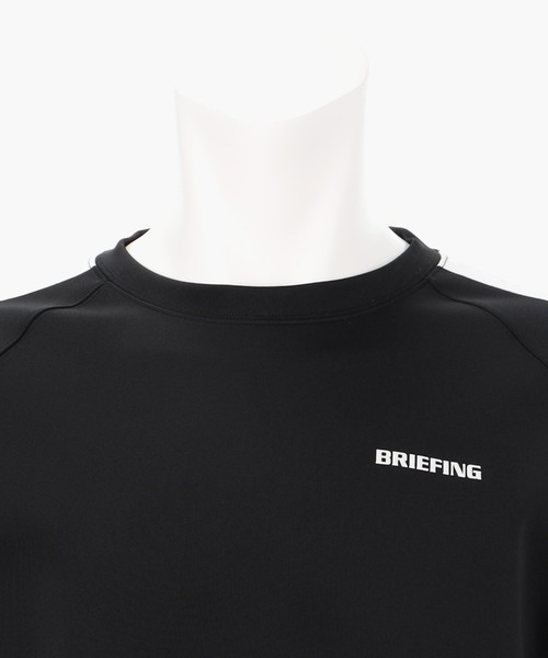 BRIEFING（ブリーフィング）の「【ブリーフィングゴルフ】MENS SIDE LOGO LINE CREWNECK（スウェット・メンズ・ブラック/ホワイト・L/M）」の8枚目の写真