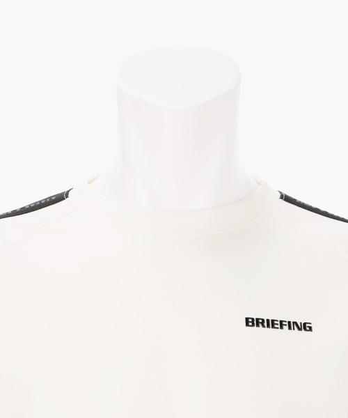 BRIEFING（ブリーフィング）の「【ブリーフィングゴルフ】MENS SIDE LOGO LINE CREWNECK（スウェット・メンズ・ブラック/ホワイト・L/M）」の17枚目の写真