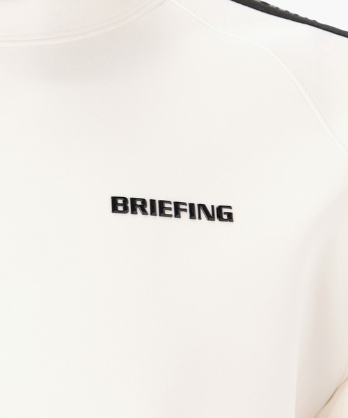 BRIEFING（ブリーフィング）の「【ブリーフィングゴルフ】MENS SIDE LOGO LINE CREWNECK（スウェット・メンズ・ブラック/ホワイト・L/M）」の18枚目の写真