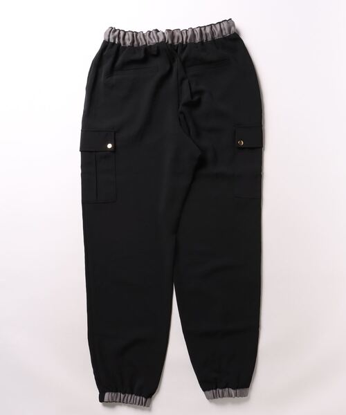 KATHARINE ROSS（キャサリンロス）の「【KATHARINE ROSS】テープデザインイージーカーゴパンツ（カーゴパンツ）」 WEAR