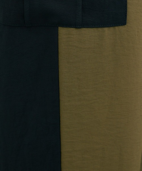 KATHARINE ROSS（キャサリンロス）の「【KATHARINE ROSS】テープデザインイージーカーゴパンツ（カーゴパンツ・レディース・ブラック/カーキ・MEDIUM）」の13枚目の写真