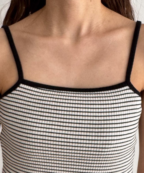 CANAL JEAN（キャナルジーン）の「El mar　ボーダーアンサンブル（アンサンブル・レディース・ネイビー/アイボリー・ONE SIZE）」の10枚目の写真