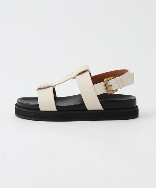 ROPE'（ロペ）の「Amber Sandal（アンバー サンダル）（サンダル・レディース・オフホワイト/ブラック・36/37/38）」の5枚目の写真