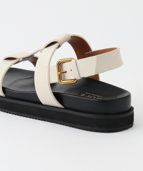 ROPE'（ロペ）の「Amber Sandal（アンバー サンダル）（サンダル・レディース・オフホワイト/ブラック・36/37/38）」の7枚目の写真