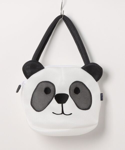 Kids Foret（キッズフォーレ）の「アニマルエアメッシュプールバック（スイムグッズ・キッズ・イエロー/ブラウン/オフホワイト・FREE）」の2枚目の写真