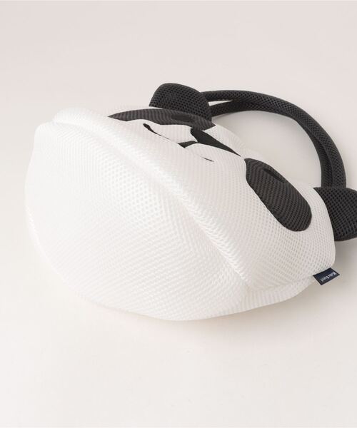 Kids Foret（キッズフォーレ）の「アニマルエアメッシュプールバック（スイムグッズ・キッズ・イエロー/ブラウン/オフホワイト・FREE）」の4枚目の写真