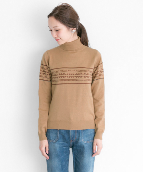 SUPP.（サップ）の「UR SUPP. TURTLE KNIT（ニット/セーター・レディース・ホワイト/ベージュ系その他・ONE）」の10枚目の写真