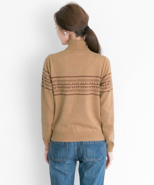 SUPP.（サップ）の「UR SUPP. TURTLE KNIT（ニット/セーター・レディース・ホワイト/ベージュ系その他・ONE）」の3枚目の写真