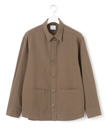 J.PRESS YORK STREET（ジェイプレスヨークストリート）の「【UNISEX】リネンCPO シャツジャケット（ブルゾン）」