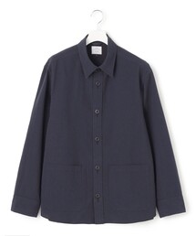 J.PRESS YORK STREET（ジェイプレスヨークストリート）の「【UNISEX】リネンCPO シャツジャケット（ブルゾン）」