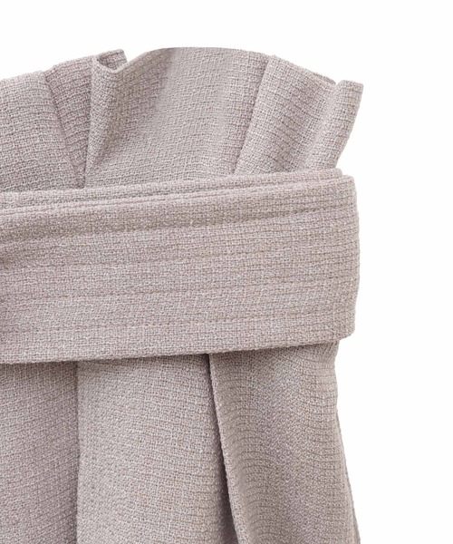 31 Sons de mode（トランテアン　ソン　ドゥ　モード）の「サマーツイードショートパンツ（その他パンツ・レディース・ブラック/グレー・36/38）」の6枚目の写真