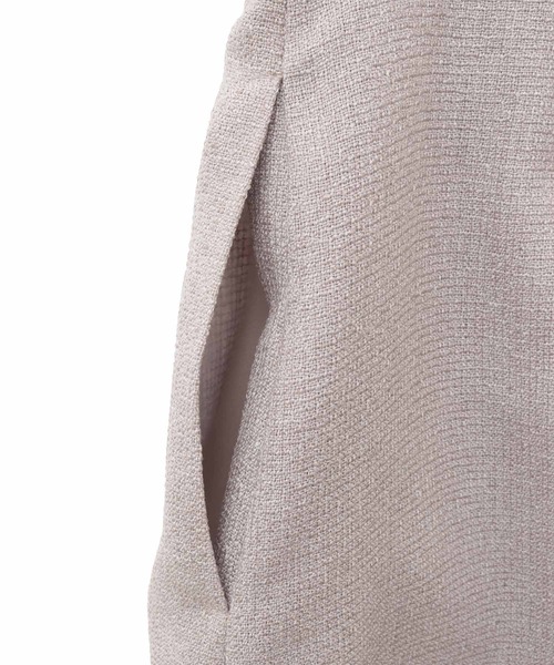 31 Sons de mode（トランテアン　ソン　ドゥ　モード）の「サマーツイードショートパンツ（その他パンツ・レディース・ブラック/グレー・36/38）」の12枚目の写真