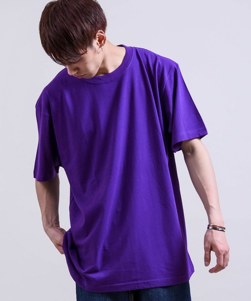 United Athle（ユナイテッドアスレ）の「STD-1 3D1 5.6オンス ハイクオリティー Tシャツ（Tシャツ/カットソー・メンズ・ライトグリーン/アクア/グリーン/バーガンディー/ピンク/レッド/ホワイト/スミクロ/ネイビー/インディゴブルー/オレンジ/ラベンダー/ロイヤルブルー/パープル/ゴールド/マスタード/イエロー/ライトパープル/サンドベージュ/サックスブルー/ブラック/ライトピンク/ライトブルー/ベビーピンク/オフホワイト/ナチュラル/レモンイエロー/ターコイズブルー/ライトイエロー/グレイッシュブルー・S/M/L/XL/XXL）」の17枚目の写真