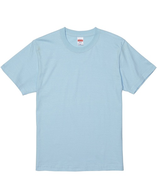 United Athle（ユナイテッドアスレ）の「STD-1 3D1 5.6オンス ハイクオリティー Tシャツ（Tシャツ/カットソー・メンズ・ライトグリーン/アクア/グリーン/バーガンディー/ピンク/レッド/ホワイト/スミクロ/ネイビー/インディゴブルー/オレンジ/ラベンダー/ロイヤルブルー/パープル/ゴールド/マスタード/イエロー/ライトパープル/サンドベージュ/サックスブルー/ブラック/ライトピンク/ライトブルー/ベビーピンク/オフホワイト/ナチュラル/レモンイエロー/ターコイズブルー/ライトイエロー/グレイッシュブルー・S/M/L/XL/XXL）」の9枚目の写真