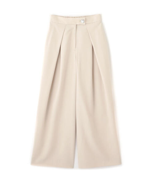 JILL by JILL STUART(ジルバイジルスチュアート)の「◇【eS】〈セットアップ対応〉ドライクロスタックワイドパンツ(その他パンツ・レディース・ホワイト系その他/グレー系その他・SMALL/MEDIUM)」の17枚目の写真