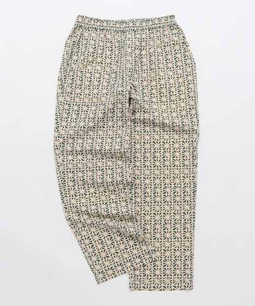 SHIPS（シップス）の「SHIPS: タイプライター プリント イージー パンツ（その他パンツ・メンズ・イエロー/ダークグリーン/ブラウン/ネイビー/ダークブルー/グリーン/ナチュラル・MEDIUM/LARGE）」の4枚目の写真