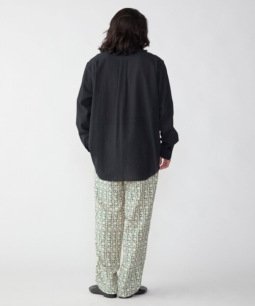 SHIPS（シップス）の「SHIPS: タイプライター プリント イージー パンツ（その他パンツ・メンズ・イエロー/ダークグリーン/ブラウン/ネイビー/ダークブルー/グリーン/ナチュラル・MEDIUM/LARGE）」の13枚目の写真