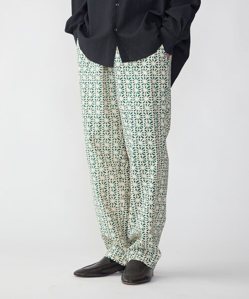 SHIPS（シップス）の「SHIPS: タイプライター プリント イージー パンツ（その他パンツ・メンズ・イエロー/ダークグリーン/ブラウン/ネイビー/ダークブルー/グリーン/ナチュラル・MEDIUM/LARGE）」の17枚目の写真