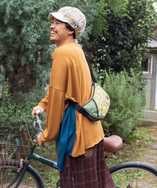 チャイハネ(チャイハネ)の「【チャイハネ】デラントキャップ(キャスケット・メンズ・ホワイト/ブラウン/ブルー・FREE)」の6枚目の写真