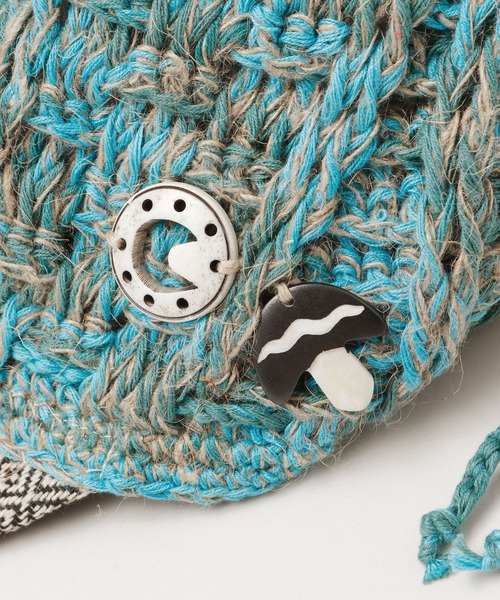 チャイハネ(チャイハネ)の「【チャイハネ】デラントキャップ(キャスケット・メンズ・ホワイト/ブラウン/ブルー・FREE)」の11枚目の写真