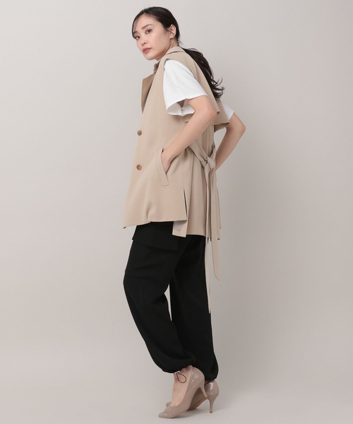 着るだけ素敵トレンチジレ/192547