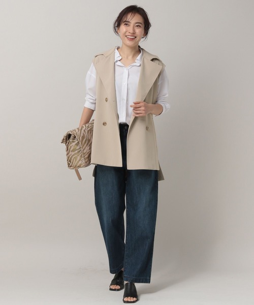 着るだけ素敵トレンチジレ/192547