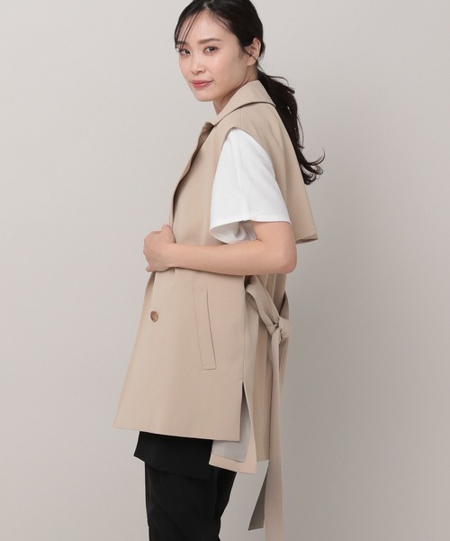 着るだけ素敵トレンチジレ/192547