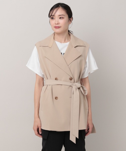 着るだけ素敵トレンチジレ/192547