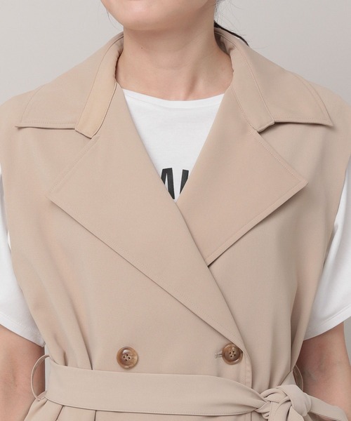 着るだけ素敵トレンチジレ/192547