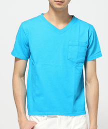 GOOD WEAR / グッドウエア: V-Neck Pocket Tee Slim WHT Tシャツ #