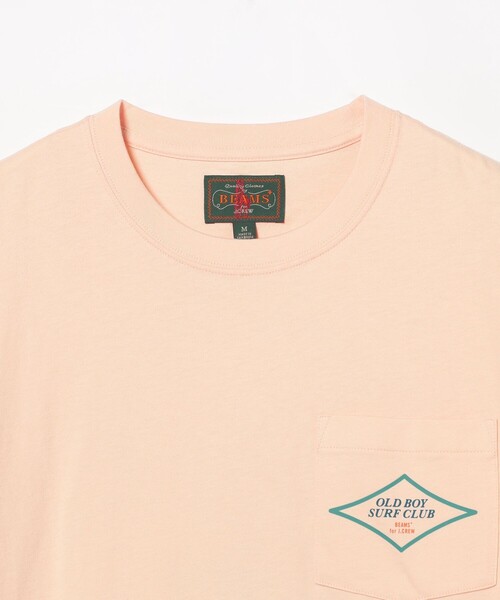 J.CREW(ジェイクルー)の「J.Crew × BEAMS PLUS / PRINT T-SHIRT(Tシャツ/カットソー・メンズ・ベージュ・S/M/L/XL)」の3枚目の写真