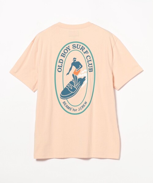 J.CREW(ジェイクルー)の「J.Crew × BEAMS PLUS / PRINT T-SHIRT(Tシャツ/カットソー・メンズ・ベージュ・S/M/L/XL)」の2枚目の写真