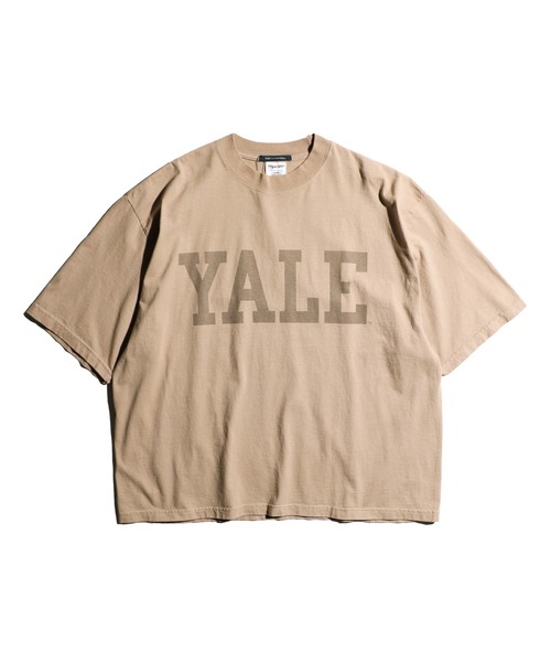 SUNNY SPORTS(サニースポーツ)の「The BOOK STORE / ザブックストア YALE LOGO SS TEE イエール大学ロゴTシャツ(Tシャツ/カットソー・メンズ・サンドベージュ/チャコールグレー/オリーブ系・MEDIUM/LARGE/X-LARGE/SMALL)」の22枚目の写真
