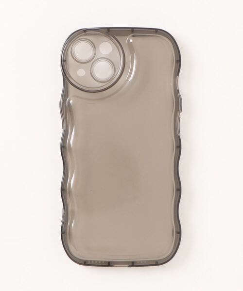 macaroni edge（マカロニエッジ）の「〈macaroni edge/マカロニエッジ〉アクスタ クリアカラー ウェーブ iPhoneケース(iPhoneSE/12/13/13pro/14/14pro/15/15pro/16/16Pro)（スマホケース/カバー・レディース・ホワイト/ブラック・iPhone 7/8/SE(第2/第3世代)/iPhone 12/iPhone 13/iPhone 13 Pro/iPhone 14/iPhone 14 Pro/iPhone 15 Pro/iPhone 15/iPhone 16 Pro/iPhone 16）」の11枚目の写真