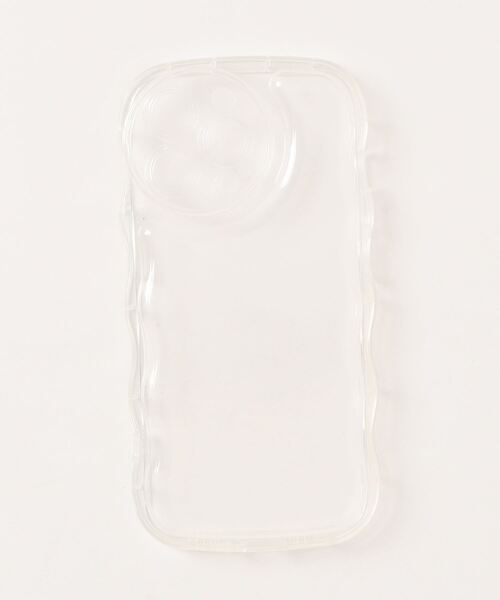 macaroni edge（マカロニエッジ）の「〈macaroni edge/マカロニエッジ〉アクスタ クリアカラー ウェーブ iPhoneケース(iPhoneSE/12/13/13pro/14/14pro/15/15pro/16/16Pro)（スマホケース/カバー・レディース・ホワイト/ブラック・iPhone 7/8/SE(第2/第3世代)/iPhone 12/iPhone 13/iPhone 13 Pro/iPhone 14/iPhone 14 Pro/iPhone 15 Pro/iPhone 15/iPhone 16 Pro/iPhone 16）」の12枚目の写真