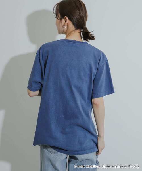 SENSE OF PLACE by URBAN RESEARCH（センスオブプレイスバイアーバンリサーチ）の「『別注』GOOD ROCK SPEED×SOP　METALLICA バンドTシャツ（Tシャツ/カットソー・レディース・ブラック/ネイビー・ONE）」の14枚目の写真