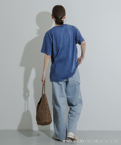 SENSE OF PLACE by URBAN RESEARCH（センスオブプレイスバイアーバンリサーチ）の「『別注』GOOD ROCK SPEED×SOP　METALLICA バンドTシャツ（Tシャツ/カットソー・レディース・ブラック/ネイビー・ONE）」の18枚目の写真