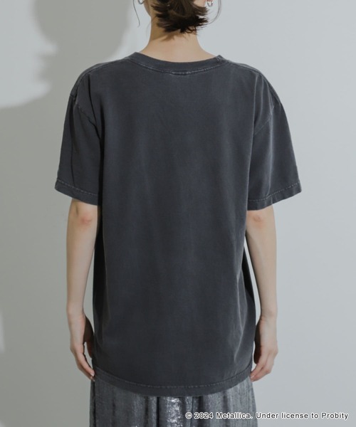 SENSE OF PLACE by URBAN RESEARCH（センスオブプレイスバイアーバンリサーチ）の「『別注』GOOD ROCK SPEED×SOP　METALLICA バンドTシャツ（Tシャツ/カットソー・レディース・ブラック/ネイビー・ONE）」の21枚目の写真