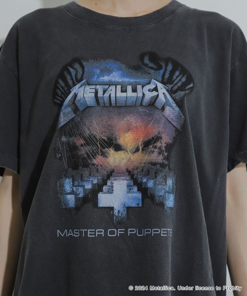 SENSE OF PLACE by URBAN RESEARCH（センスオブプレイスバイアーバンリサーチ）の「『別注』GOOD ROCK SPEED×SOP　METALLICA バンドTシャツ（Tシャツ/カットソー・レディース・ブラック/ネイビー・ONE）」の22枚目の写真
