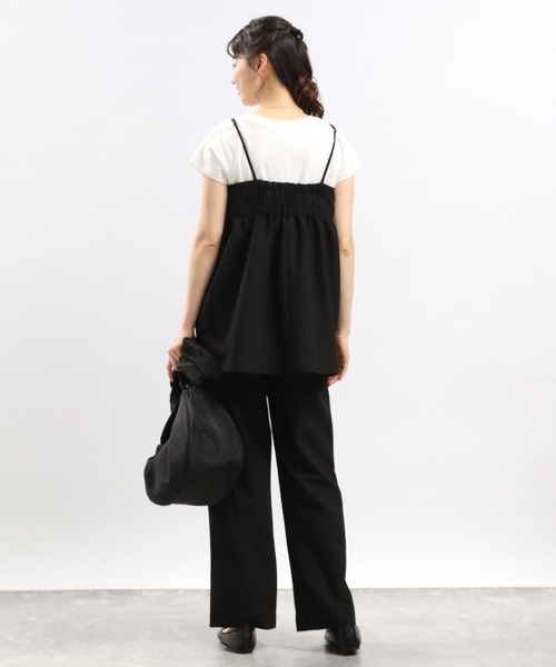 GLOBAL WORK Smile Seed Store（グローバルワーク スマイルシードストア）の「ジャガードリラックスストレートパンツ/114612（その他パンツ・レディース・グレー系その他/グレー系その他2・LARGE/MEDIUM）」の11枚目の写真